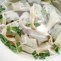 上海弄堂儿提时代味道 阿姨点心手工野荠菜鲜肉清香大馄饨2盒24个