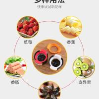 三合一切蛋器 切蛋神器厨房切松花蛋切割器多功能家用三合一切皮蛋切蛋器分割器