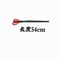54cm 火钳夹垃圾钳 烧烤炭钳 加长捡垃圾夹拾物器环卫工铁钳垃圾夹扁嘴