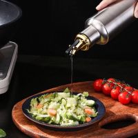 A款-小号(约250ml)带礼品 奕鹏不锈钢油壶油瓶醋壶家用大号厨房油罐酱油醋瓶调料瓶调料罐