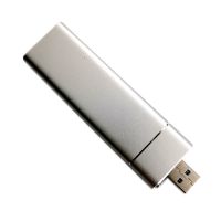 M.22280 银色 铝合金 直插式USB3.0固态移动硬盘盒支持M.2 NGFF高速数据写入280MB每秒