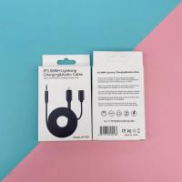 JH-038 适用苹果双lighting充电AUX音频线二合一3.5mm听歌通用转接线