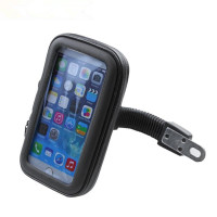 大包(5.5寸及以下尺寸手机) 摩托车电动车后视镜防水包手机支架/外卖导航防摔手机包