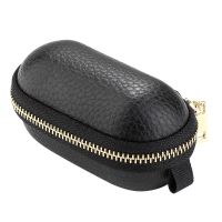 荔枝纹黑色包 三星buds+耳机收纳盒华为Freebuds悦享版耳机抗压包flypods青春版