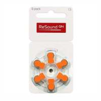 瑞声达13号电池[1板价格] 德国ReSound丹麦瑞声达耳背式西门子助听器电池13/10/312/675电子