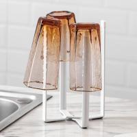 桌面迷你垃圾桶家用折叠铁艺垃圾袋支架厨房台面办公餐桌收纳篓