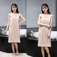 裹可爱吸水毛巾毛浴袍速干成人速干不易薄可穿浴巾大码230斤女男