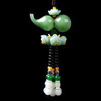 莲花款 福禄葫芦(送香水) 汽车香水挂件车内饰品车上葫芦精油女士车载挂坠车载后视镜挂饰男