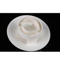 75一体帽 防雨帽PVC管道雨帽屋顶通气帽排气风帽遮雨挡雨通风透气盖75/50