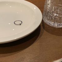 爱心款戒指 黑色锆石爱心戒指女ins小众设计感冷淡风轻奢高级食指戒甜酷首饰