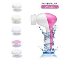 pink new Electric Facial Cleanser Wash Face Cleaning Massage