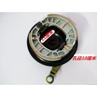 三轮车前轮刹车盖 电动车三轮车配件 前刹车总成 110刹车总成110 前鼓刹 带刹车皮