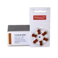 瑞声达312号电池[1板价格] 德国ReSound瑞声达10/13/312/675助听器专用电池西门子峰力1.45V