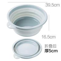 洗脚洗脸盆伸缩洗漱能旅游折叠洗衣盆的洗手盆子洗脸加厚折叠盆