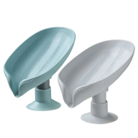 3个装[颜色随机] 创意肥皂香皂盒吸盘置物沥水架免打孔壁挂个性家用浴室沥水神器