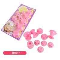 的刘海尔女士筒卷发蘑菇铃铛卷发瑟懒人神器卷空气麦卷发器了不起