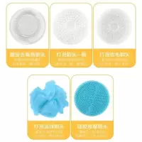 电动搓澡刷家用沐浴后背按摩软毛长柄防水皮磨脚强力洗澡神器
