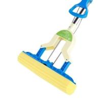 海绵挤水浴室超易拖地把90吸水拖把卫生间头超大扦对折式地家用。