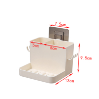 白色 高档牙刷浴室置物架吸盘免打孔洗手间免钉香皂收纳架肥皂盒皂奢华