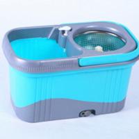 蓝色大方桶 好神拖手双驱动旋转拖把拖把桶免手洗家用地拖手压甩干拖布墩布