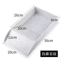 白麻石纹 陆龟泡澡盆乌龟蜥蜴爬虫阶梯式晒台水盆苏卡达黄缘超大号洗澡盆