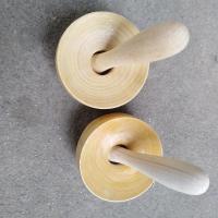 直径9厘米左右 直销檀木胡椒压子胡椒器老式手动木质碾碎器研磨器家用厨房