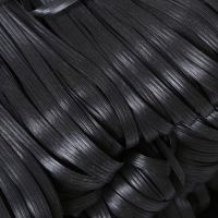 1.8米黑色 约3.6斤 胶篾绳子捆绑耐磨塑料带建筑用绑竹架农用绑树搭架排栅绳扎篾绳