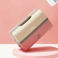 DH02FD808(粉色) 苏泊尔电热饭盒上班族保温插电加热便当盒304不锈钢双层带饭神器