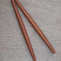 长25厘米-直径1.5厘米 烘焙工具实木面包模具枣木橄榄型双杖擀面杖小笼包饺子25X1.5