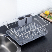 单个 onlycook 厨房碗架沥水碗碟架收纳架家用304不锈钢水槽碗筷置物架