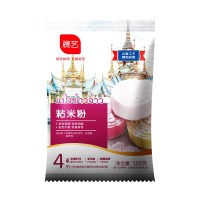 展艺粘米粉500g*2 籼米大米粉肠粉冰皮月饼钵仔糕粉家用烘焙原料
