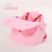 粉色+安带 便携式宝宝餐椅儿童座椅可调节多功能吃饭桌婴幼儿餐桌可滑行椅