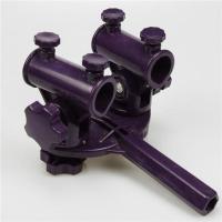 双炮台座 双炮台 架座钓箱钓椅万向多功能双头架杆支架渔具配件防晃动