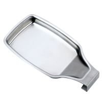 [升级版]方形手柄-易挂起 厨房锅铲托盘汤勺架漏汤勺托 304不锈钢饭勺收纳置放架自助餐搁盘