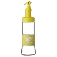 柠檬黄 莱贝家用厨房油壶倒油罐玻璃酱油瓶食用油瓶调料瓶装酱醋防漏壶