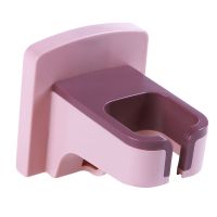 粉色 1件 吹风机架 免打孔卫生间电吹风架壁挂置物架吹风机架子浴室 风筒架