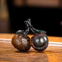 荔枝茶宠(同气连枝) 茶宠摆件精品可养变色禅意茶道功夫茶具茶宝创意招财迷你荔枝茶玩