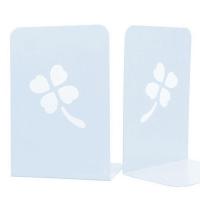 马卡龙/蓝色/2片装 极简风书立桌面学生书夹书靠书立书架书档挡书板/4片装