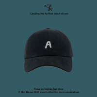 黑色 新款软顶字母A 可调节:54-60CM ins简约帽子女字母鸭舌帽潮人街头四季出游遮阳防晒情侣棒球帽男