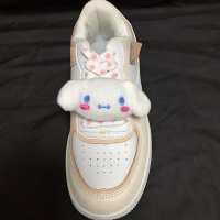 玉桂狗一个 毛绒玩偶鞋带装饰扣达菲熊史黛拉芭蕾兔星黛露鞋扣可爱卡通鞋带扣