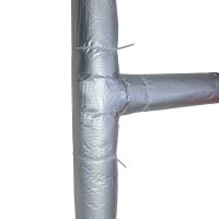 50型(管直径50毫米)_1公分厚隔 音棉1米 卫生间隔音棉静音王自粘管道阻尼片排水管下水道吸音下水管隔音棉