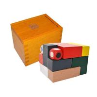 潘多拉魔盒 。古典益智木制玩具索玛方块孔明锁鲁班锁九色魔方潘多拉IQ魔盒学