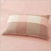 粉大格 27cmx45cm 识货严选 全棉水洗棉枕套 全棉水洗棉枕套 全棉水洗棉枕套3