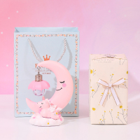 月亮灯粉色+包装纸和手提袋 女孩生日礼物10岁6儿童小学生8女生女童12实用9幼儿园5伴手礼回礼