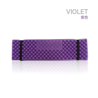 紫色 露营加厚地垫户外单人蛋槽折叠防潮垫办公室午睡垫帐篷蛋巢便携式