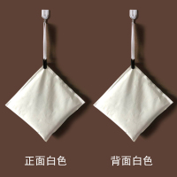 纯白色 天然硅藻泥擦手球吸水巾加厚厨房速干毛巾擦手巾卫生间挂式擦手布