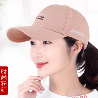 时尚粉红 可调帽围(56-61cm),帽檐长约7cm 帽子女春秋棒球帽韩版潮人时尚百搭鸭舌帽户外休闲秋冬太阳帽女士