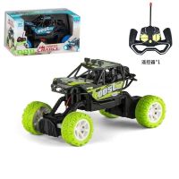 青色电池款[普通车壳5号电 池自备] [彩盒装]普通车壳电池自备款 攀岩者遥控车合金车身抗震耐摔越野攀爬电动弹簧四驱儿童