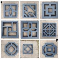 水泥空心砖装饰造型隔墙方孔砖单孔砖水泥镂空砖砖块混凝土花格砖