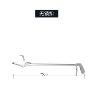 75CM 无锁 不锈钢黄鳝泥鳅钳子蛇钩钳抓加长夹子防滑工具折叠养蛇勾防蛇神器